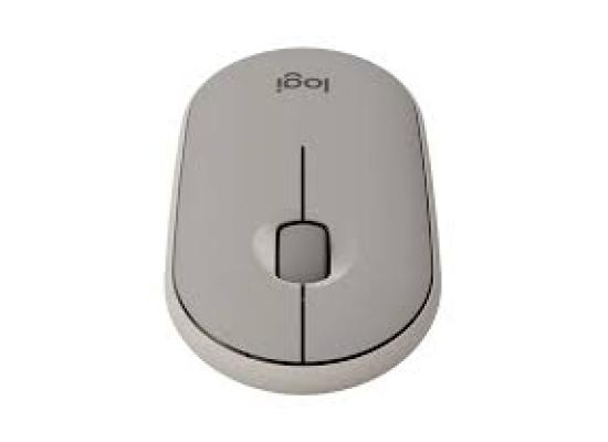 Logitech M350 Portable Wireless Mouse & Bluetooth- SAND